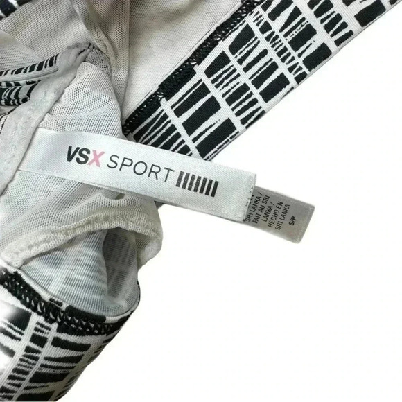 {VSX} Deep Plunge Fixed Straps Cutout Back Light Support Sports Bra - Picture 4 of 4